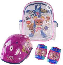 LOL Surprise Gyerek testvédő és sisak LOL Surprise táskával - insportline