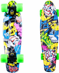 Worker Műanyag gördeszka WORKER Colory 22" Angry Green (sárgászöld)