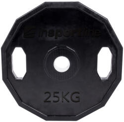 inSPORTline Olimpiai gumírozott súlyzótárcsa inSPORTline Ruberton 25 kg (15901) Súlytárcsa