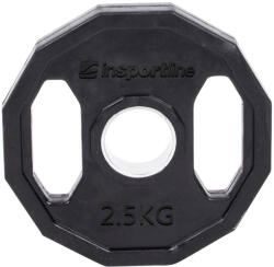 inSPORTline Olimpiai gumis súlyzótárcsa inSPORTline Ruberton 2, 5 kg (15896) - insportline Súlytárcsa
