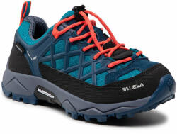 Salewa Bakancs Salewa Jr Wildfire Wp 64009-8641 Caneel Bay/Fluo Coral 31