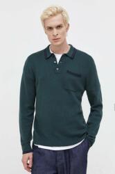 Abercrombie & Fitch pulóver könnyű, férfi, zöld - zöld S