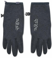 Rab Férfi kesztyű Rab Geon Gloves QAJ-01-BL-S Black/Steel Marl XS Férfi