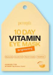 Petitfee & Koelf Patch-uri iluminatoare pentru zona ochilor 10 Day Vitamin Eye Mask Brightening - 1.4 g * 20 buc Masca de fata