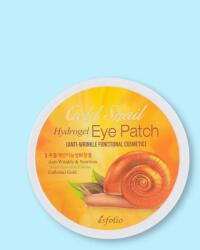 Esfolio Plasturi pentru zona ochilor cu aur si mucină de melc Gold Snail Hydrogel Eye Patch - 90 g / 60 buc Masca de fata