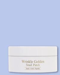 The Skin House Plasturi antirid pentru zona ochilor cu aur și mucină de melc EGF Wrinkle Golden Snail EGF Patch - 90 g / 60 buc Masca de fata