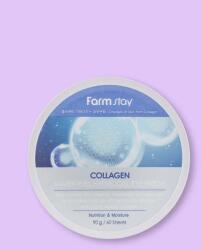 Farmstay Plasturi pentru ochi Collagen Water Full Hydrogel Eye Patch - 90 g / 60 buc