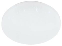 EGLO Plafoniera Eglo FRANIA-S 900363, LED 18W, 1850lm, 4000K, otel, plastic, alb, cristal