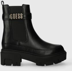Guess bokacsizma YELMA fekete, női, platformos, FL8YEA ELE10 - fekete Női 36
