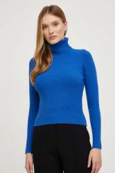 ANSWEAR pulóver könnyű, női, garbónyakú - kék S/M - answear - 10 185 Ft