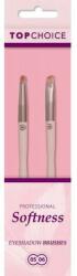 Top Choice Set pensule pentru machiaj, 30055 - Top Choice Softness Eyeshadow Brushes 2 buc