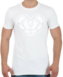 printfashion Baba érkezik - Férfi póló - Fehér (13997008)