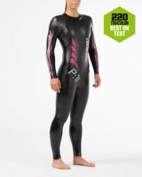 2XU - costum neopren P: 1 Propel Wetsuit pentru femei - negru-roz (WW4994c-blk-pnk) - trisport