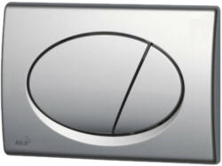 ALCAPLAST M71 nyomólap beépíthető WC tartályhoz, fényes króm (M71) - kazanwebshop