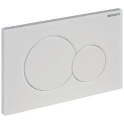 Geberit Sigma01 Nyomólap 115.770. 11.5 beépíthető WC tartályhoz műanyag, fehér (115.770.11.5)