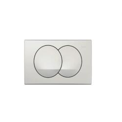 Geberit Delta20 Nyomólap 115.100. 11.1 beépíthető WC tartályhoz műanyag, alpin fehér (115.100.11.1)