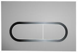 RAVAK Chrome wc öblítő nyomlap szatén (X01454)
