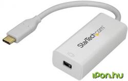 StarTech USB 2.0 Type C Mini DisplayPort Átalakító Fehér 10cm CDP2MDP (CDP2MDP)