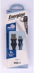 Energizer USB 2.0 Type C Átalakító Fekete 2m 3492548231805 (3492548231805)