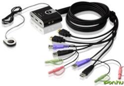 ATEN CS692-AT 2-Port USB HDMI/Audio Cable KVM Switch (CS692-AT)