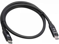 V7 USB 4.0 Type C Összekötő Fekete 80cm V7USB4-80CM (V7USB4-80CM)
