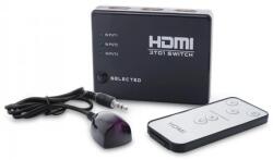SAVIO HDMI Switch Fekete 5cm CL-28 (CL-28)