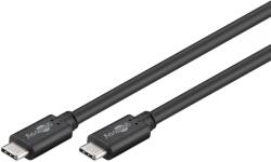 Goobay USB 3.0 Type C Összekötő Fekete 50cm 67975 (67975)