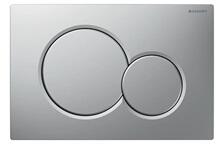 Geberit Sigma01 nyomólap, 2 mennyiséges öblítéshez, matt króm easy-to-clean bevonattal (115.770.JQ.5)