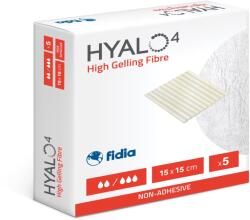 HYALO4 Set pansamente High Gelling Fiber 15x15 cm, 5 bucati, HYALO4