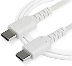 StarTech USB 2.0 Type C Összekötő Fehér 1m RUSB2CC1MW (RUSB2CC1MW)