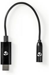 Nedis USB 2.0 Type C Jack Átalakító Fekete 15cm CCBW65950BK015 (CCBW65950BK015)