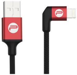 PGYTECH USB Lightning Töltő/adat Fekete-Piros 35cm 32051 (32051)