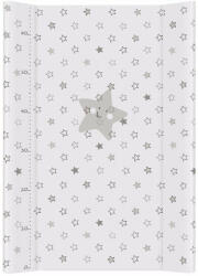 CEBA BABY - Saltea de infasat, Cu Intaritura, 70x50 cm, Happy Stars Grey (W-203-066-260)