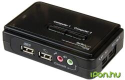 StarTech SV211KUSB 2 Port Fekete USB KVM Switch Kit (SV211KUSB)