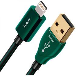 AudioQuest USB Lightning Töltő/adatkábel Fekete-Zöld 75cm LTNUSBFOR0.75 (LTNUSBFOR0.75)