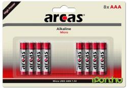 ARCAS LR03 mikro ceruza elem (AAA) 8db