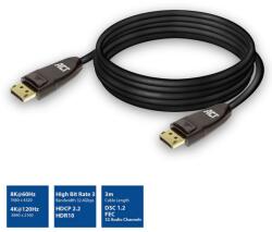 Ewent DisplayPort 1.4 Összekötő Fekete 3m AC4074 (AC4074)