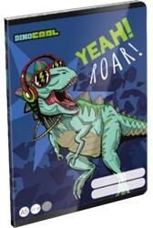 Lizzy Card Füzet LIZZY CARD A/5 32 lapos kockás Dino Cool Dino Roar - rovidaruhaz
