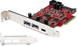 StarTech 5-Port USB PCIe Card - 10Gbps USB 3.1 Gen 2 PCIe Card (PEXUSB312A1C1H)
