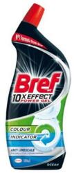 Bref Toalett vízkőoldó gél BREF 10x Effect Anti-Limescale 700 ml - rovidaruhaz