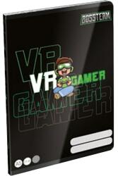 Lizzy Card Füzet LIZZY CARD A/5 32 lapos kockás BossTeam VR Gamer