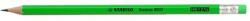 STABILO Grafitceruza STABILO Swano 4907 HB hatszögletű radíros neon zöld - rovidaruhaz
