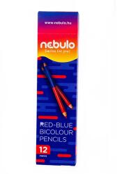 Nebulo Postairón NEBULO háromszögletű piros-kék