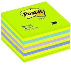 Post-it Öntapadós jegyzet 3M Post-it LP 2028NB 76x76mm lollipop zöld 450 lap