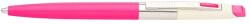 ICO Golyóstoll ICO 70 nyomógombos pasztell pink tolltest 0, 8mm kék írásszín - rovidaruhaz