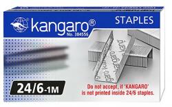 KANGARO Tűzőkapocs KANGARO 24/6 1000/dob - rovidaruhaz