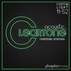 Cleartone Phos-Bronze Custom Light 11-52 Corzi chitare acustice (7411)