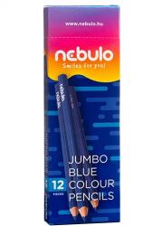 Nebulo Színes ceruza NEBULO Jumbo háromszögletű kék