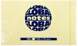 Global Notes Öntapadós jegyzet GLOBAL Notes 3655-01 75x125mm 100 lap - rovidaruhaz