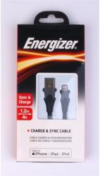 Energizer USB Lightning Töltő/adat Fekete 1.2m 3492548221899 (3492548221899)